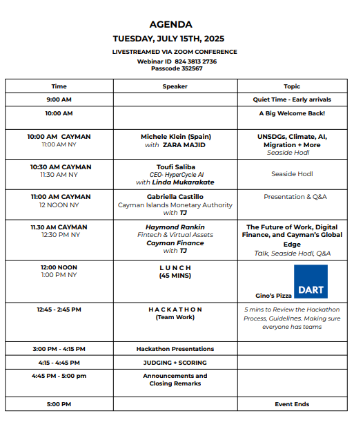 Agenda Day 2